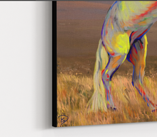 Load image into Gallery viewer, Stallion Canvas Print &quot;Silver Stallion&quot;