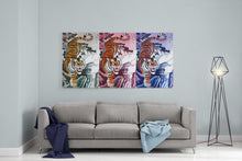 Load image into Gallery viewer, Tiger Canvas Print &quot;Tiger Tri&quot;