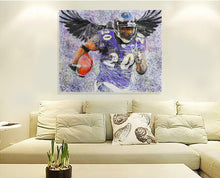 Load image into Gallery viewer, Ed Reed Canvas Print &quot;Ball Hawk&quot;