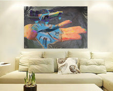 Load image into Gallery viewer, Back To The Future Canvas Print &quot;Time&quot;
