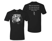 Load image into Gallery viewer, White Tiger Unisex T-Shirt &quot;Truth Seeker&quot;