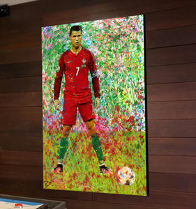 Cristiano Ronaldo Canvas Print "Greatness"