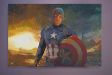 Load image into Gallery viewer, Captain America Canvas Print &quot;Assemble&quot;