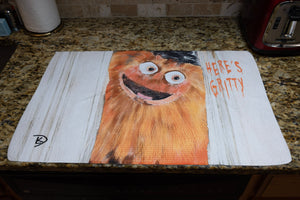 Gritty Dish Towel "Gritty The Shining"