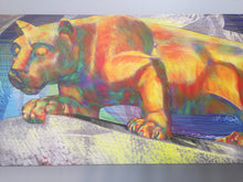 Load image into Gallery viewer, Lion Statue Canvas Print &quot;Nittany Lion Statue&quot;