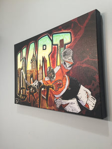 Carter Hart Canvas Print "Grit + Hart"