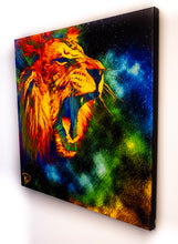 Load image into Gallery viewer, Lion Space Canvas Print Square &quot;Lion Space&quot;