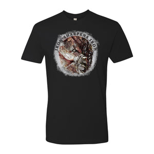 Mountain Lion Unisex T-shirt "Iron Sharpens Iron"