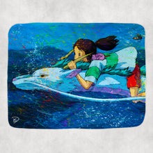 Load image into Gallery viewer, Spirited Away Throw Blanket &quot;I Remember&quot;