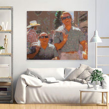 Load image into Gallery viewer, Twins Movie Canvas Print &quot;A New Look&quot;