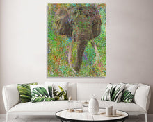 Load image into Gallery viewer, Elephant Canvas Print &quot;Memory&quot;