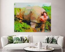 Load image into Gallery viewer, Ace Ventura Canvas Print &quot;Alrighty Then&quot;