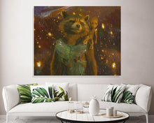 Load image into Gallery viewer, Rocket and Groot Canvas Print &quot;Groots Run Deep&quot;