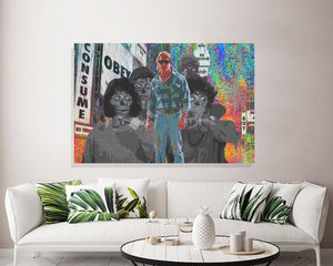 One Who Can See Canvas Print