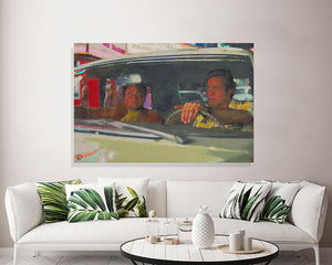 Once Upon A Time In Hollywood Canvas Print "Hush"