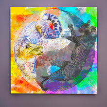 Load image into Gallery viewer, Leopard Yin Yang Canvas Print &quot;Balance&quot;