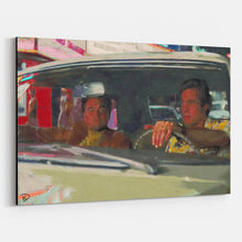 Load image into Gallery viewer, Once Upon A Time In Hollywood Canvas Print &quot;Hush&quot;