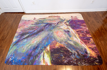 Load image into Gallery viewer, Horse Throw Blanket &quot;Run Free&quot;