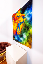 Load image into Gallery viewer, Lion Space Tapestry &quot;Lion Space&quot;