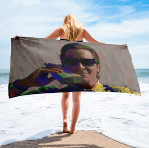 American Psycho Beach Towel