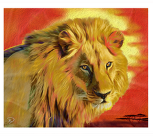 Load image into Gallery viewer, Lion King Throw Blanket