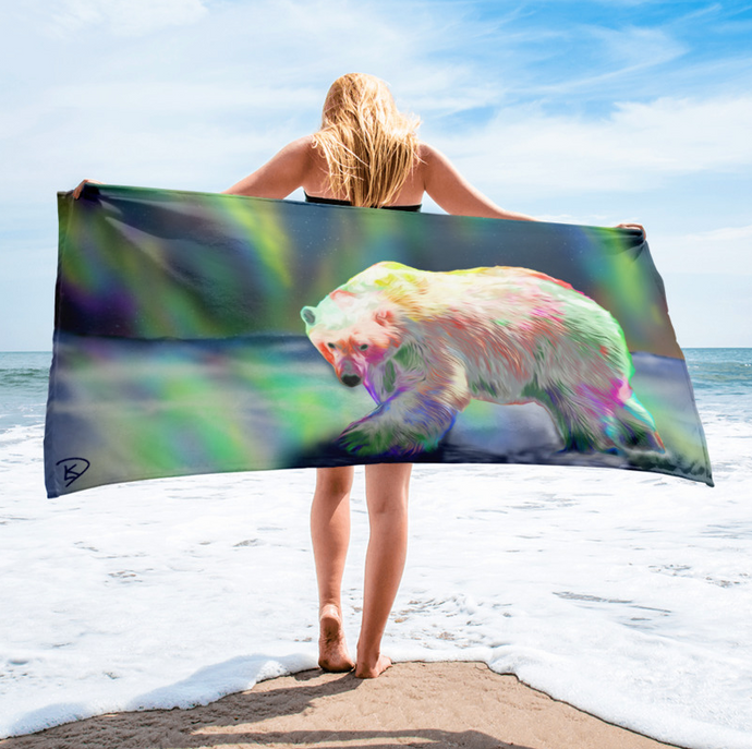 Polar Bear Beach Towel 
