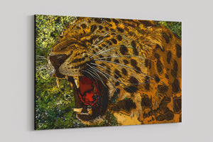 Jaguar Canvas Print "Rebel Yell"