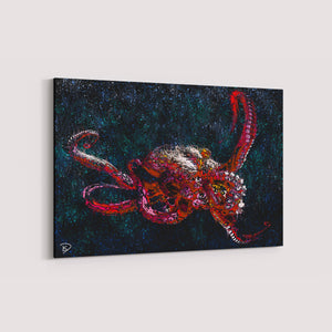Octopus Canvas Print Octopus Wall Art "Adaptation"