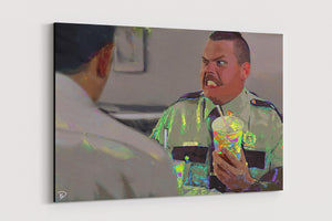 Super Troopers Canvas Print "Liter-O-Cola"