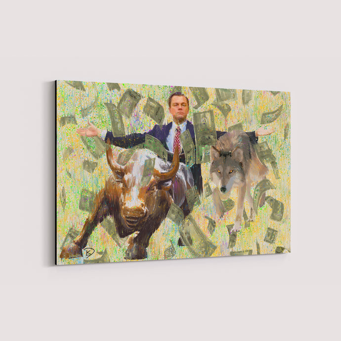 Wolf Of Wall Street Canvas Print 