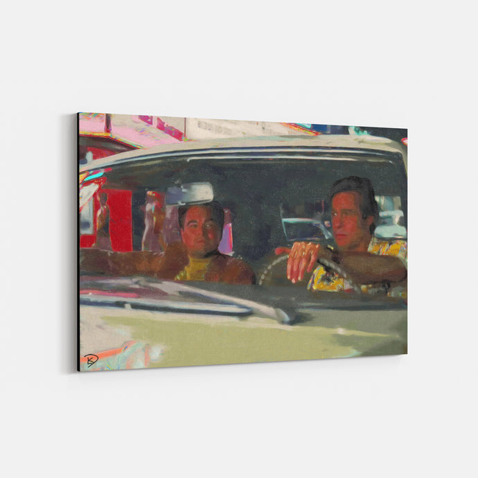 Once Upon A Time In Hollywood Canvas Print 