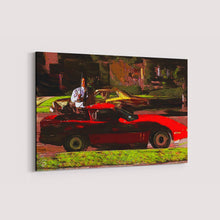 Load image into Gallery viewer, Big Lebowski Canvas Print &quot;This Is What Happens Larry&quot;