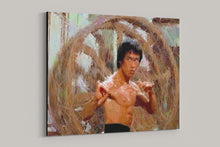Load image into Gallery viewer, Bruce Lee Canvas Print - ALL Proceeds Donated to Bruce Lee Foundation