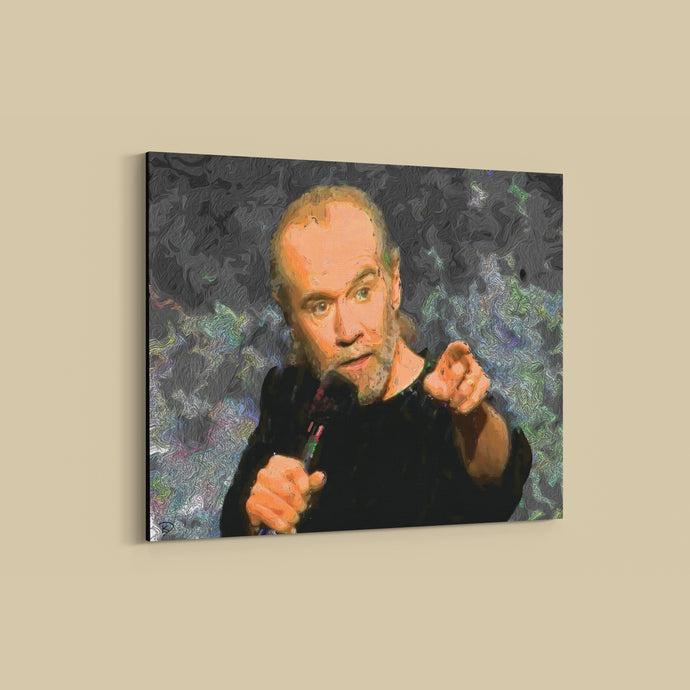 George Carlin Canvas Print 