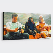 Load image into Gallery viewer, Grandma&#39;s Boy Canvas Print &quot;Drive Monkey Drive&quot;