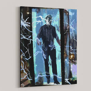 Man In The Box Canvas Print