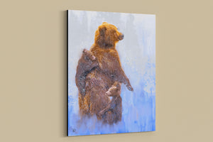 Grizzly Bear Canvas Print "Mama Bear"