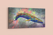 Load image into Gallery viewer, Blue Whale Canvas Print