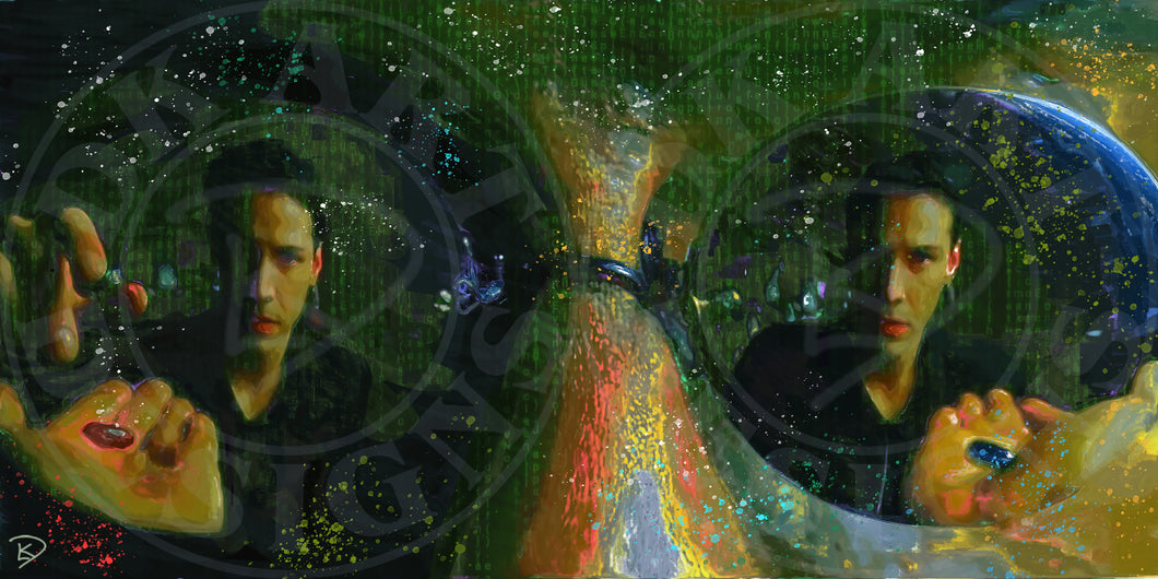 The Matrix Digital Painting 