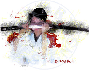 O-Ren Ishii Digital Art Kill Bill