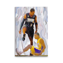 Load image into Gallery viewer, Allen Iverson Canvas Print &quot;Iverson Stepover&quot;