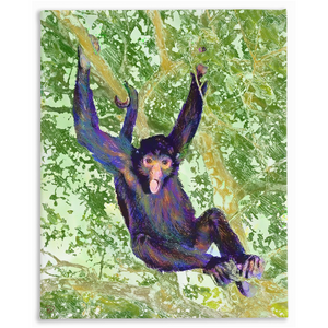Spirit Monkey Canvas Print