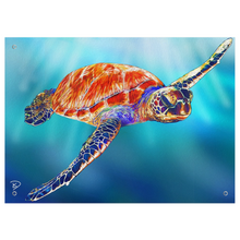 Load image into Gallery viewer, Sea Turtle Wall Tapestry &quot;Sea Turtle&quot;