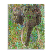 Load image into Gallery viewer, Elephant Canvas Print &quot;Memory&quot;