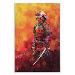 Samurai Armour Canvas Print "Art of Destiny"