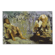 Load image into Gallery viewer, God Will Give Me Justice Canvas Print