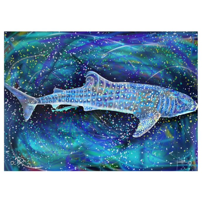 Whale Shark Tapestry 