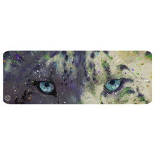 Load image into Gallery viewer, Snow Leopard Yoga Mat Exercise Mat
