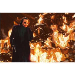 Joker Poster "Everything Burns"