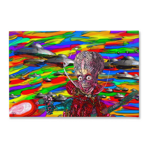 They Came In Peace Canvas Print